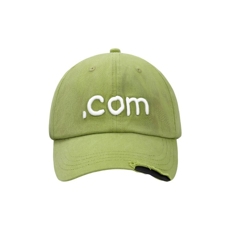 Trendy Cotton Baseball Cap With Embroidery Letter And Distressed Brims For Women Teens Casual Wear And Outdoor Activity