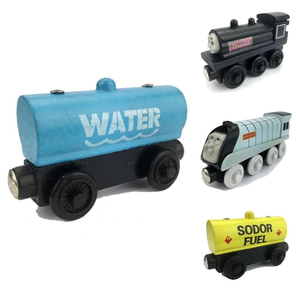 Thomas Train Car Tender Wooden Magnetic Railway Toy Truck Kids Gift Set