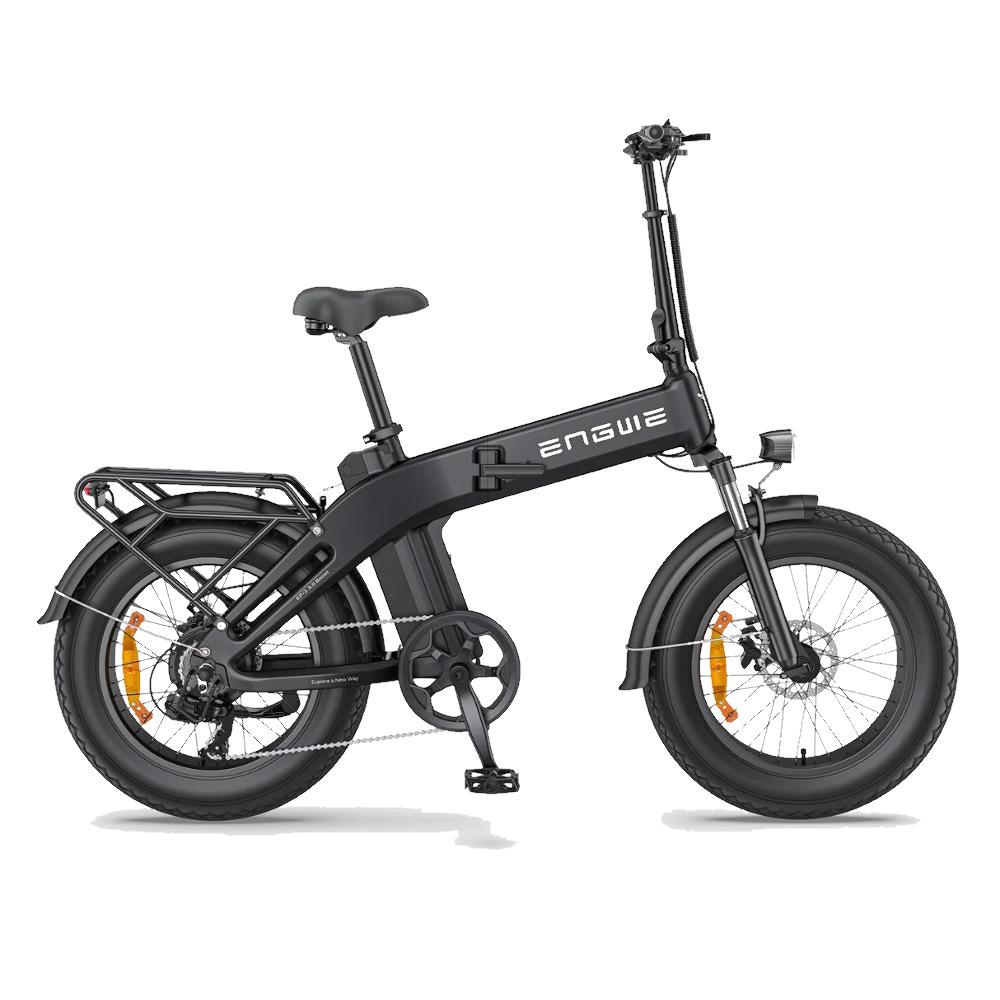 ENGWE EP-2 BOOST 3.0 Folding E-Bike with 250W 48V13.5Ah, 20×4.0 Fat E-Bike, Rear Cargo Rack, Compact Foldable Frame, City Commuter Pedelec