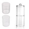 Makeup Organizer Case Cotton Pad Swab Creative Clear Plastic Storage Holder