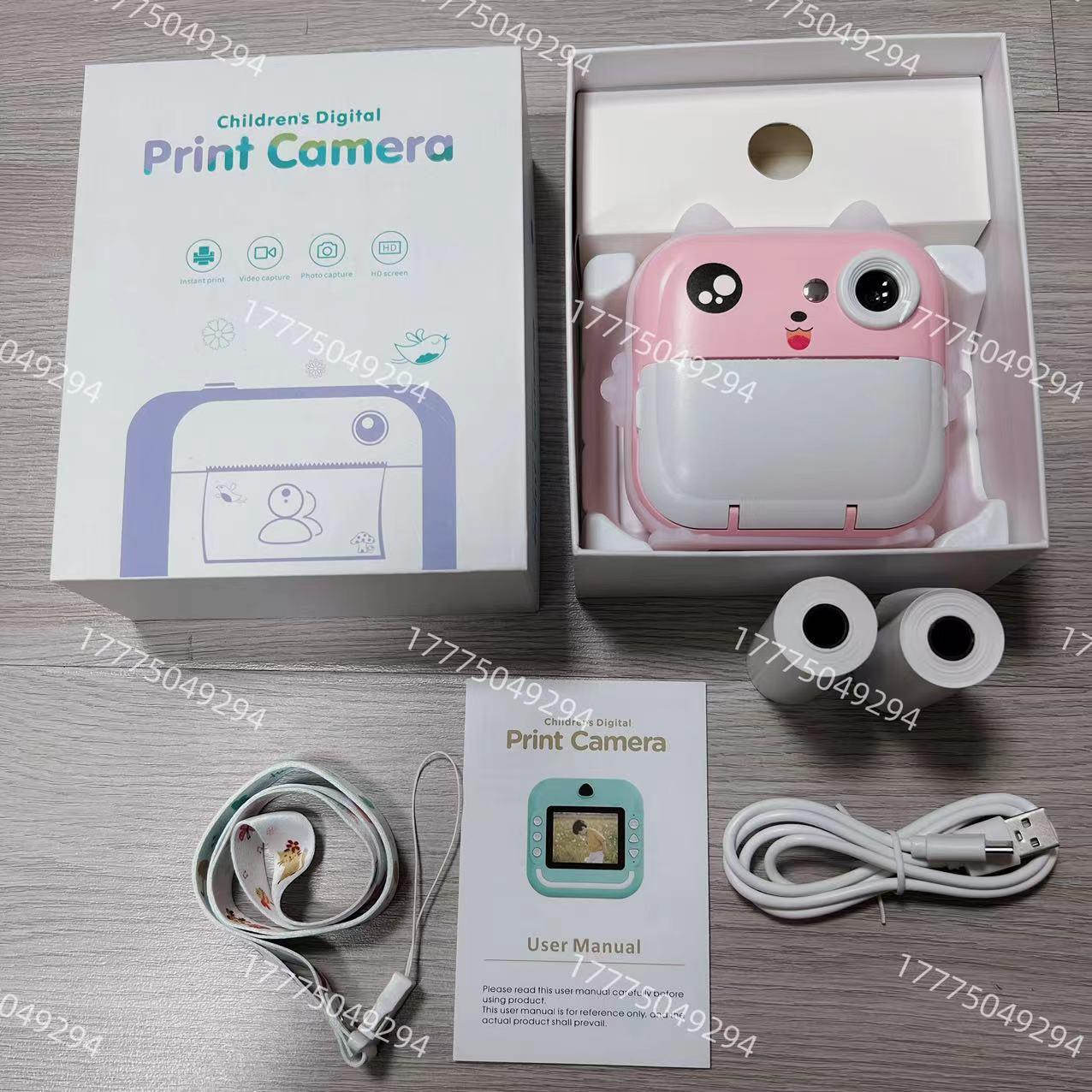 Q5 Children s HD Cartoon Digital Instant Camera Toy