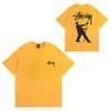 Camiseta de Algodón Streetwear para Hombre y Mujer Corte Holgado Manga Corta Camiseta Gráfica Casual Unisex Cuello Redondo