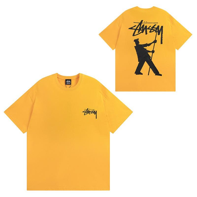 Camiseta de Algodón Streetwear para Hombre y Mujer Corte Holgado Manga Corta Camiseta Gráfica Casual Unisex Cuello Redondo