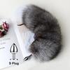 Anal Plug with Real Fox Tail for Woman Separable Cosplay Butt Plug Anal Adult Products Masturbator Man Female Couples Sex Toys