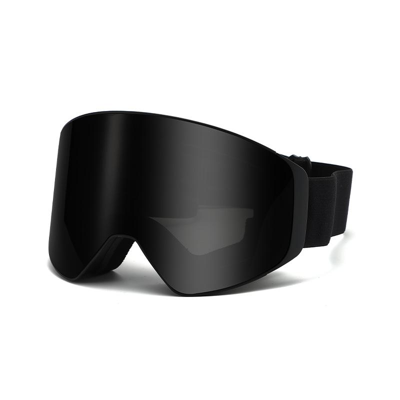 High-definition UV-protective professional ski goggles Magnetic anti-fog and windproof mountaineering snow goggles Outdoor sports equipment
