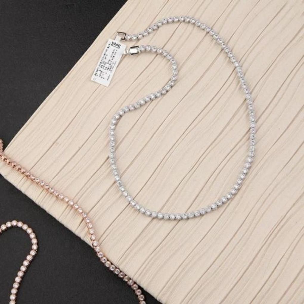 Atria One-Line One Tennis Gorgeous Women's Fashion Necklace AAANETN0003