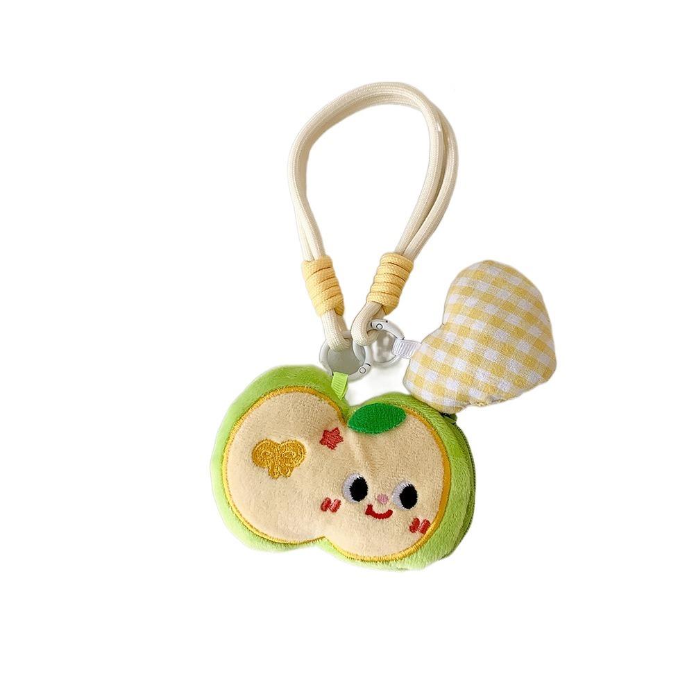

Soft Plush Doll Keychain Zipper Cartoon Bag Pendant Lovely Plush Coin Purse Backpack Decor