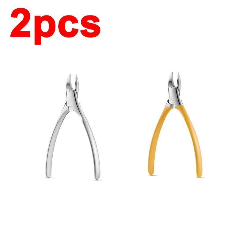 Professional Nail Clipper Nail Scissors Anti-Splash Nails Clippers Stainless Steel Pedicure Tools Deep Into Nail Grooves ZJJ03
