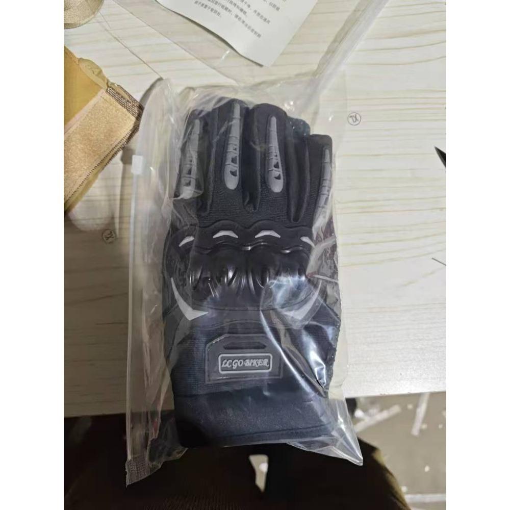 Outdoor cycling locomotive motorcycle long finger gloves