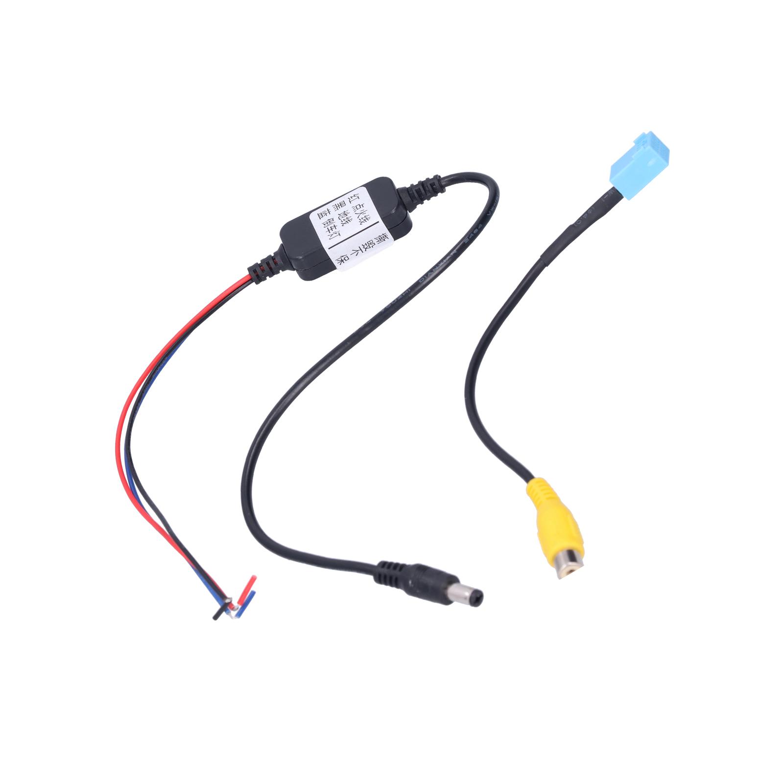 

Автомобильное реле, фильтр, таймер задержки камеры заднего вида с реверсивным адаптерным кабелем, пригодным для RCD330G