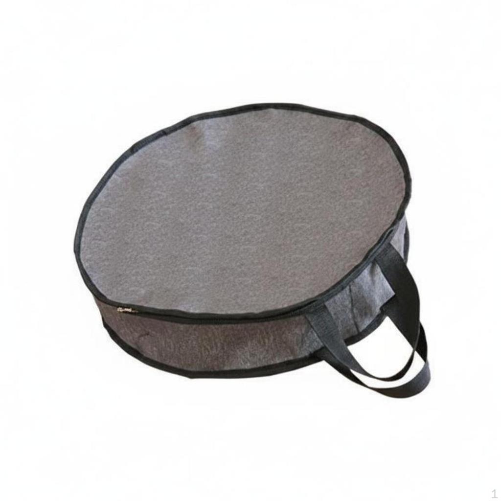 Fishing Storage Container Round Oxford Waterproof Net Bag Durable
