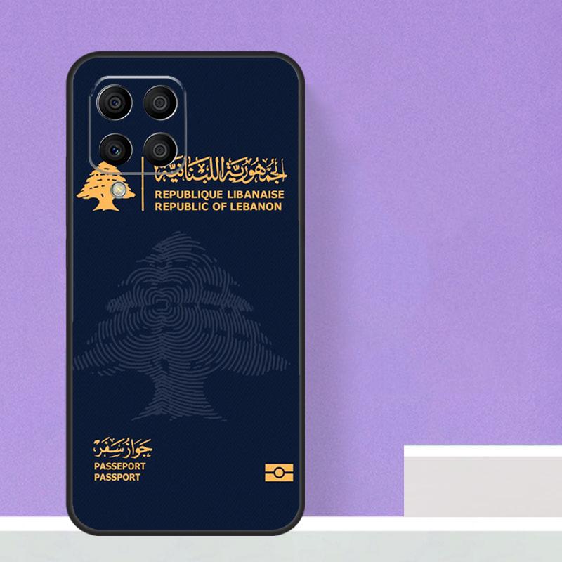 Libanon Flagge Karte Für Samsung Galaxy M13 M33 M53 M12 M32 M52 M14 M34 M54 M20 M51 M21 M30s M31s M15 m55 Fall