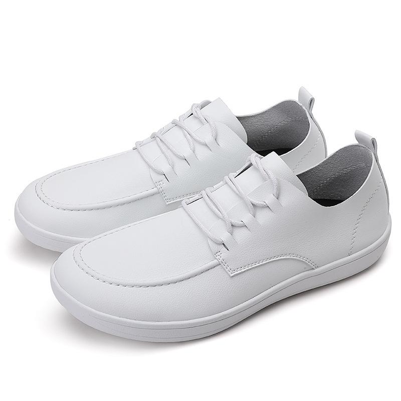 

Мужская обувь лето новая большой размер широкая носочная часть обувь для босиком корейская версия низкий верх кеды студенческие повседневные туфли плоские на шнуровке одинарная обувь 47