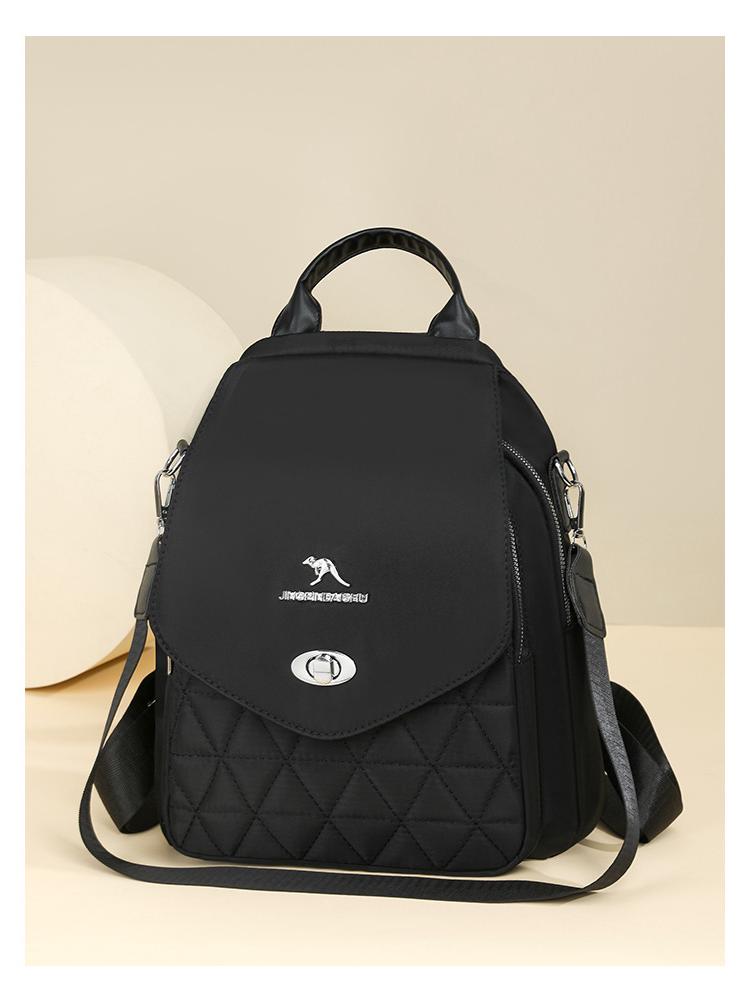 Lightweight Women's Three-Way Travel Backpack - Large Capacity, Casual, Fashionable Mommy Bag