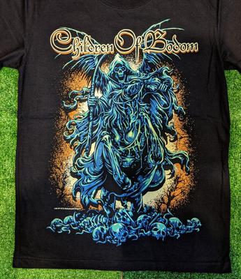 Vintage Děti Bodomu Kapela Těžká Bavlna S-4XL Muži Ženy Klasické Tričko Unisex Tričko