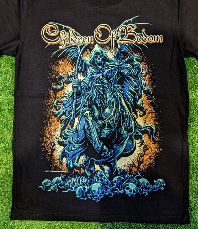 Vintage Koszulka Zespołu Children Of Bodom Ciężka Bawełna S-4XL Mężczyźni Kobiety Klasyczna Koszulka Unisex T-Shirt