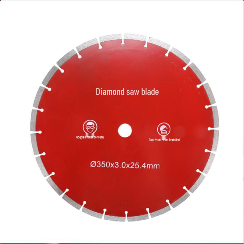 Botao 350mm Single Slotting Concrete Wall Saw Blade CN Plug (adapter Included)