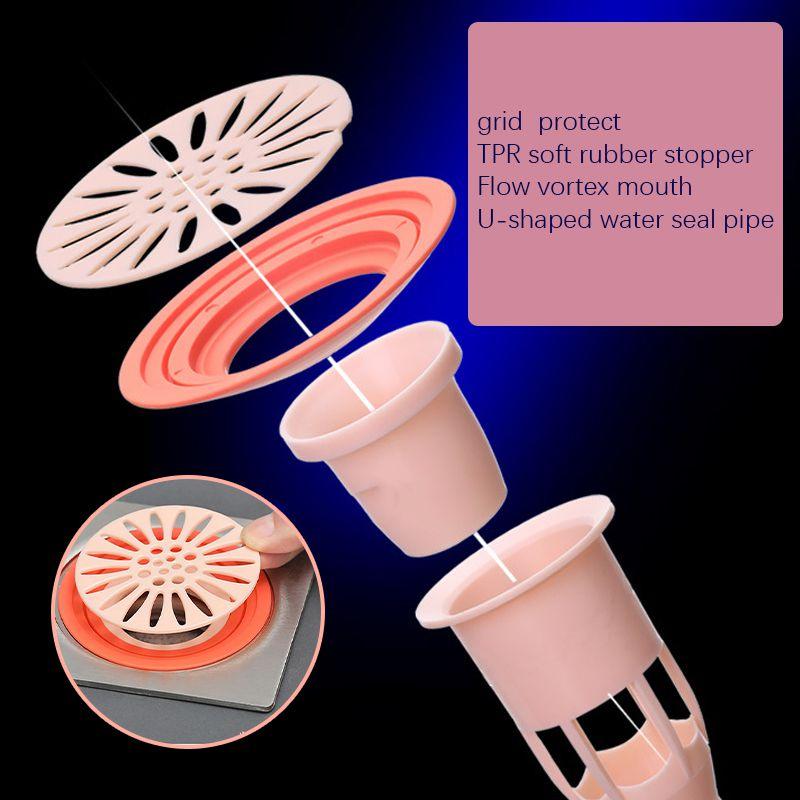 Versatile Drain Core Insect-proof Bath Plug Strainer For Kitchen And Bathroom Applications
