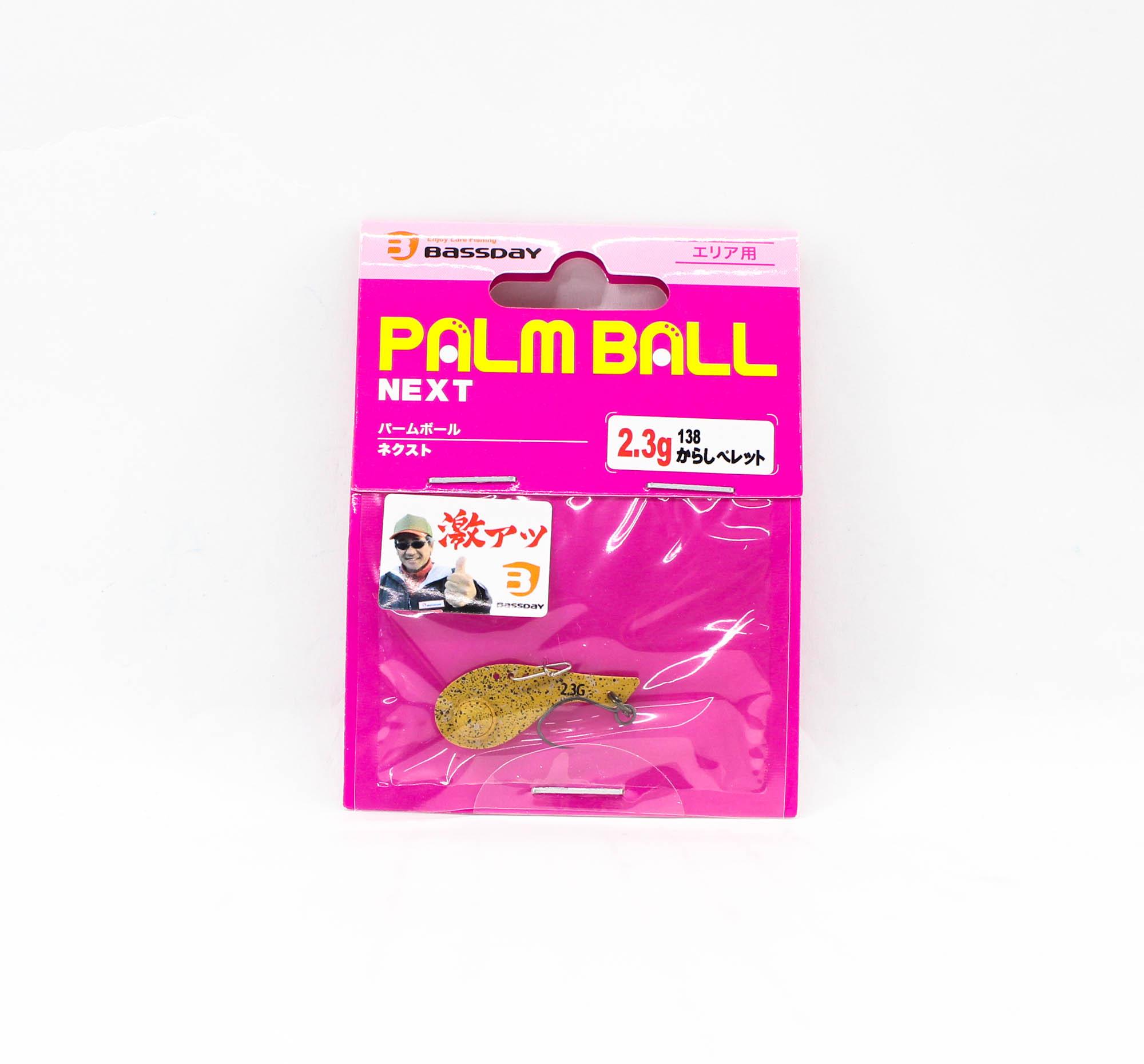 

Bassday Palm Ball Small 2,3 грамма приманка для тонущей форели 138 (3053)
