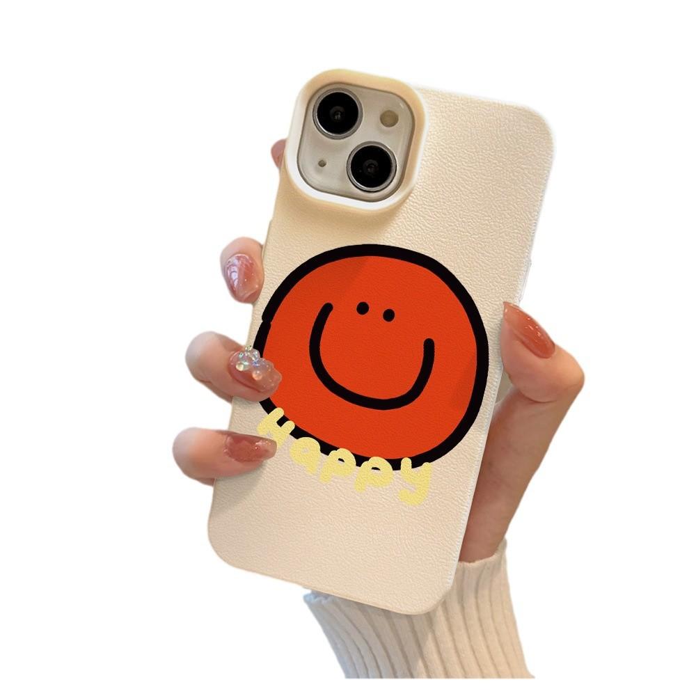 Happy Smiling Face for Apple 16 Mobile Phone Case for IPhone15 New 14plus/12/11 Creative 13 Anti-fall 14