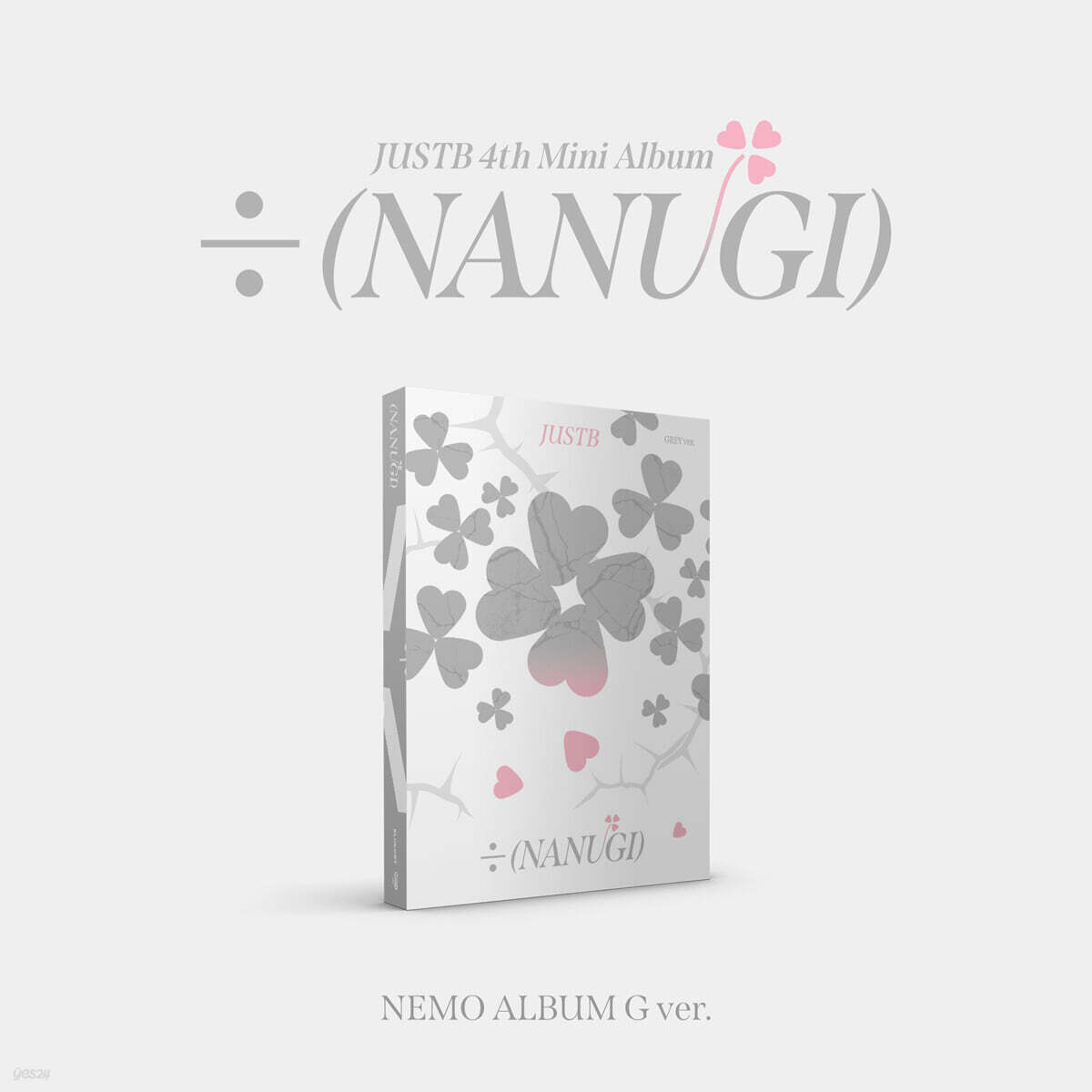 

JUST B - 4th Mini Album: ÷ (NANUGI) [Nemo Album] [Grey ver.]