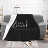 Aesthetic Nurse Injector Botox Queen Design For Home Sofa Bed Camping Car Plane Travel Portable Blanket Aesthetic Nurse