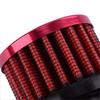 Universal 25mm Diameter Air Intake Filter Cleaner with Clamp for Motorcycle Car Tractor Truck
