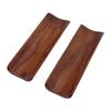 2PCS Sushi Plate Long Rectangle Plate Wood Japanese Style 7.2x2.1in Serving Platter for Cracker Party Home