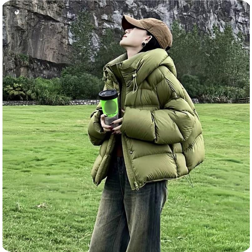 Short Down Padded Jacket Women's Cold-proof Thick Padded Jacket Small Padded Jacket Bread Winter Jacket