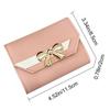 Fashion PU Leather Women Wallet Foldable Small Short Coin Purses Card Holder Ladies