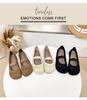 Slip-On Women's Breathable Knit Loafers – Solid Color, Soft Sole, Comfortable for Spring & Summer Driving