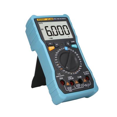Zt-m0 Smart Manual Digital Multimeter Lcd Display 6000counts Voltage Square Wave Output Capacitance Battery Tester Dmm