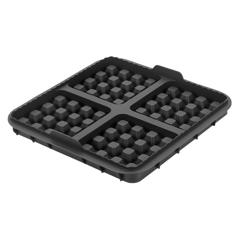 1/2 шт. Форма для выпечки вафель в аэрофритюрнице Многоразовая силиконовая форма для вафель Силиконовая вставка для аэрофритюрницы для двойной корзины