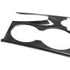 Carbon Fiber Car Console Water Cup Holder Cover Trim For Mercedes Benz Glk X204 2008-2015