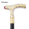 Red Diamond Golden White Flower Ball Fashion Stick Decorative Stick Cospaly Vintage Party Fashionable Walking Cane Crosier 92cm