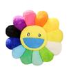Kawaii Smile Face Sunflower Sun Flower Stuffed Plush Toy Doll Cushion Mat Hold pillow Home Bedroom Auto Decor Girls Gift