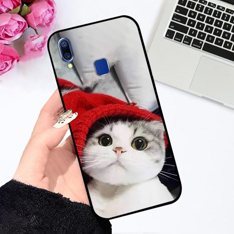 For Vivo V11 Case V11 Pro Shockproof TPU Soft Silicone Phone Cover For VIVO X21s Capa V11i Fundas Color Printing Fashion Cartoon