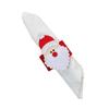 4PCS/Lot Handmade Christmas Santa Napkin Rings for Case Napkin Holders Home Party Dinner Table Ornaments Supplies top sale