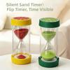 Portable Fruit Sand Clock Colorful Sand Hourglass Timer Stylish 3 Minutes Hourglass  Child