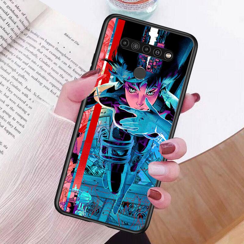 

Чехол Vaporwave Glitch Girl для LG K92 K42 K22 K71 K61 K51S K41S K30 K20 2019 Q60 V60 V50 S V40 V30 G8, черный чехол для телефона LG G8 ThinQ