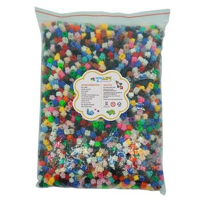 Color Story 19 Colors Deform Block 1kg 10mm B27 3030p, Mixed Colors, Korean Popular Toys