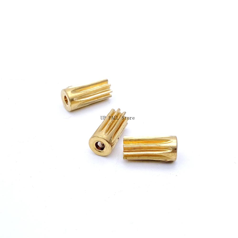 RC Model Metal Gear 0.5M 2.3mm 8T 9T 10T 12T 13T 14T 15T Height 5/10/12MM Cylindrical Spur Gear DIY Helicopter Motor