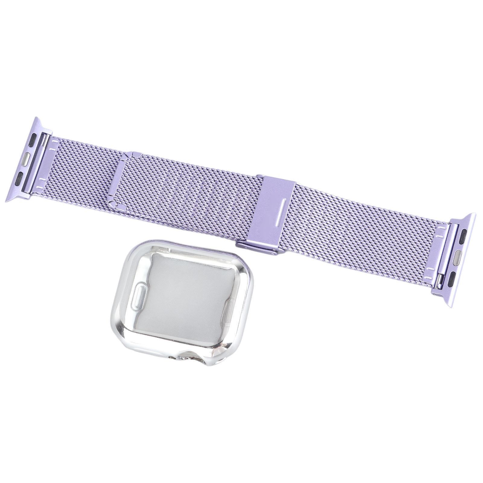 1.6in Replacement Band Strap Stainless Steel   Metal Band Strap for   Series 4‑6