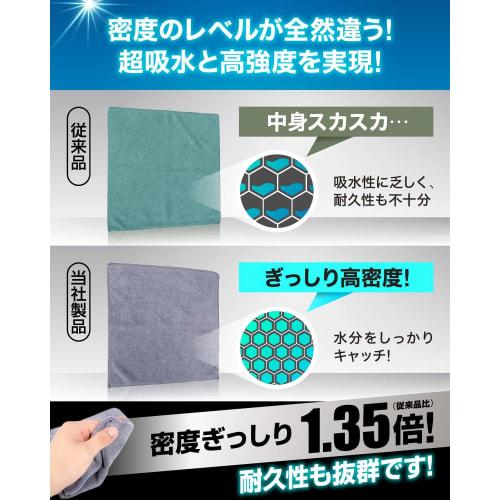 DABLOCKS Microfiber Cloths, Cleaning Towels, 30x30cm, Set of 12 (Blue)