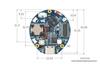 ESP32-S3 Round 1.46" Touchscreen Dev Board with AI, WiFi, Bluetooth, and Audio Playback