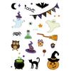 New Waterproof Halloween Tattoo Stickers Masquerade Death Spirit Face Stickers Funny Tattoo Temporary Tattoo Stickers