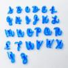 DIY Upper&Lower Case Alphabet Letters Number Embosser Mold Cookie Cutter Fondant Tool Set Cookie Cutter Cake Decoration Tools
