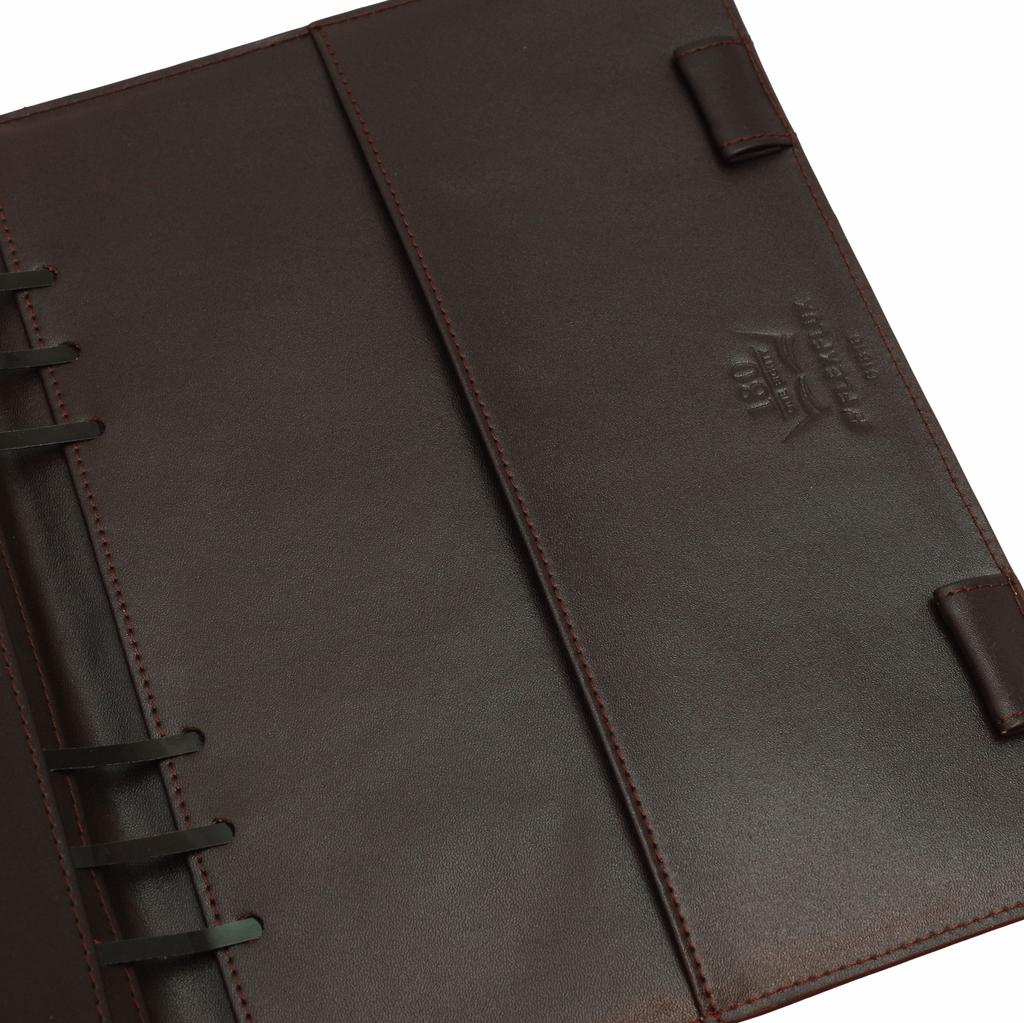 A5 Size 6-Hole 180 & Tablet Case Set, Cordura Nylon [Orange] 61804