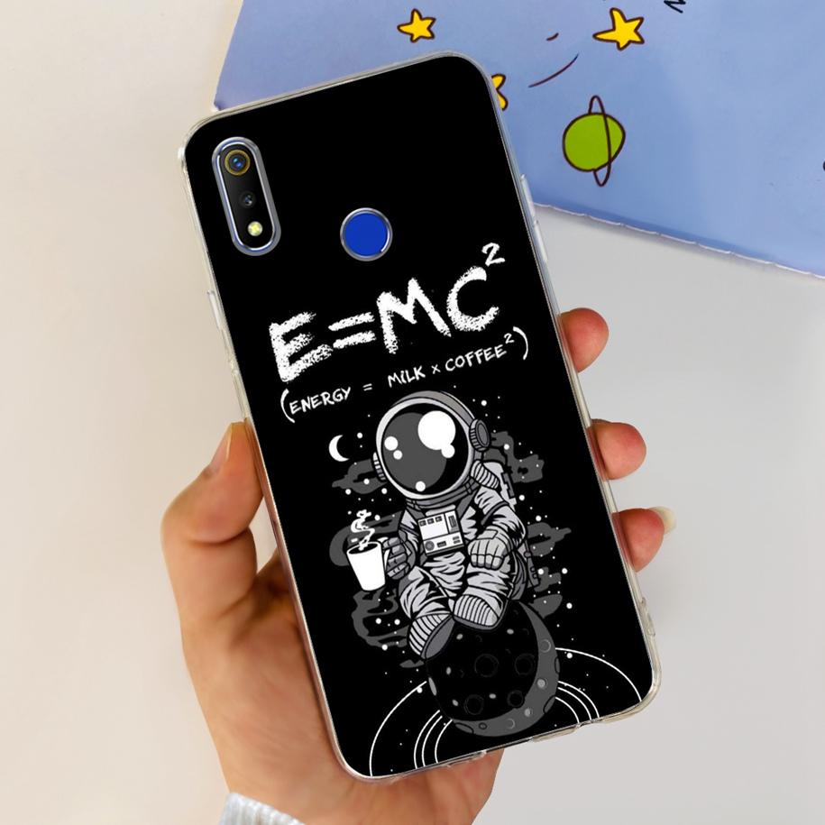For Realme 3 Pro Case Soft Silicone Marble Butterfly Cover For OPPO Realme 3 Pro RMX1851 Coque Realme3 3i RMX1825 RMX1821 Fundas