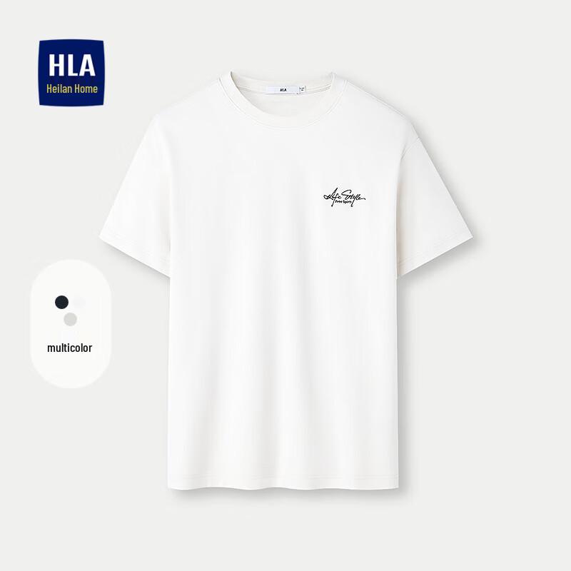 HLA Men s Basic Short Sleeve T-Shirt L